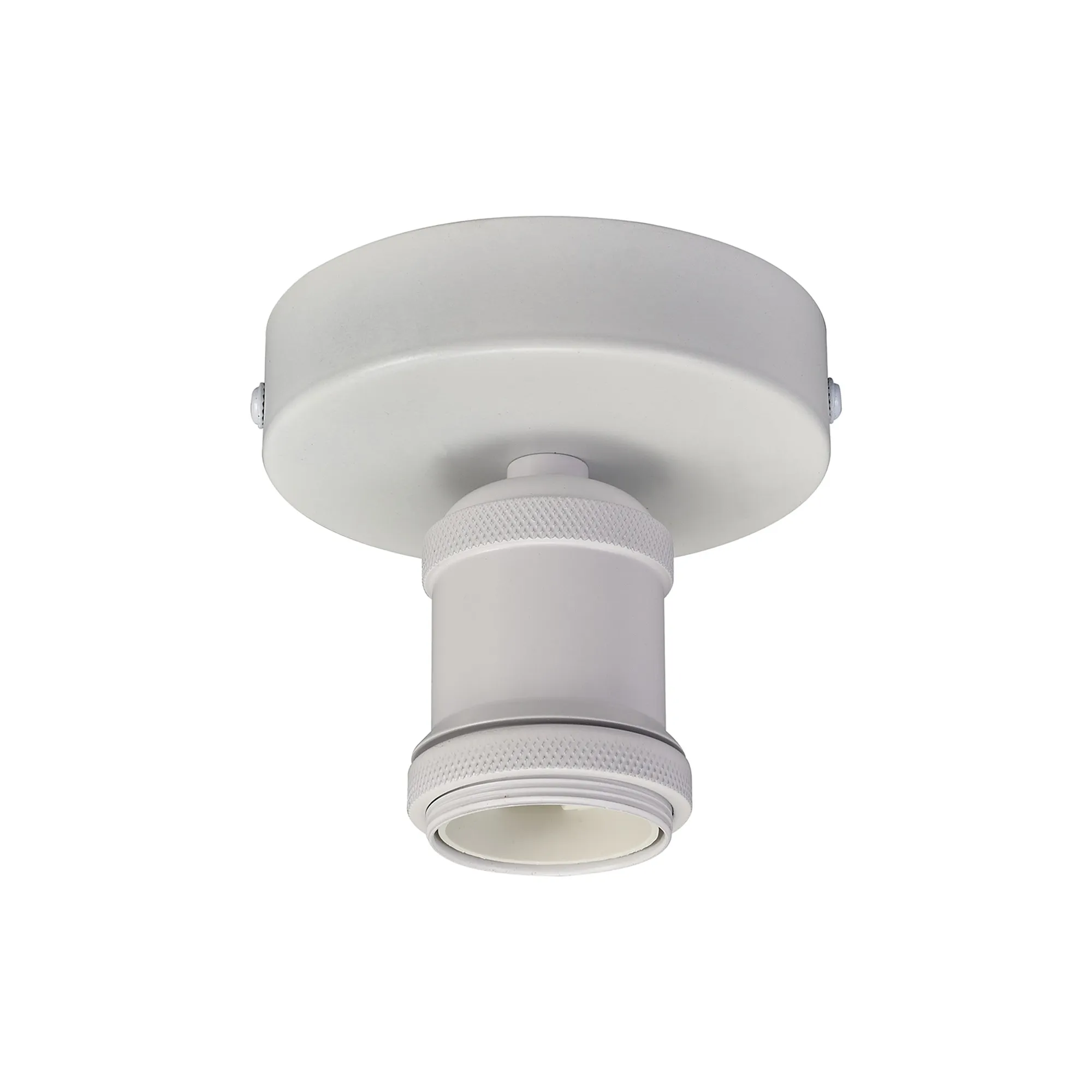D0737  Dreifa 10cm Ceiling Light, 1 x E27, Matt White